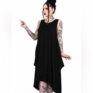 Foxblood Dee Dee Dress Black OS